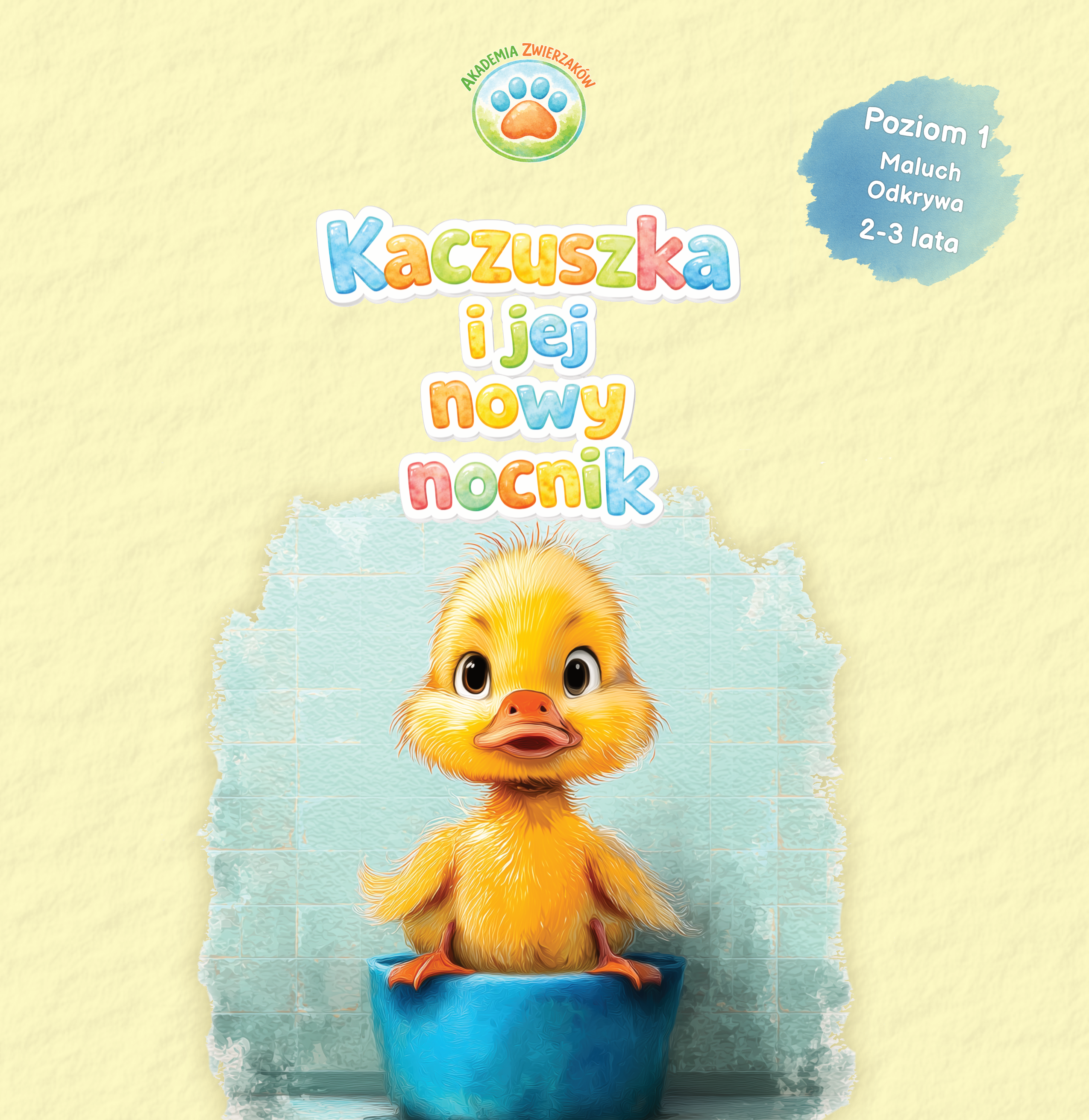 Okładka: Kaczuszka i jej nowy nocnik