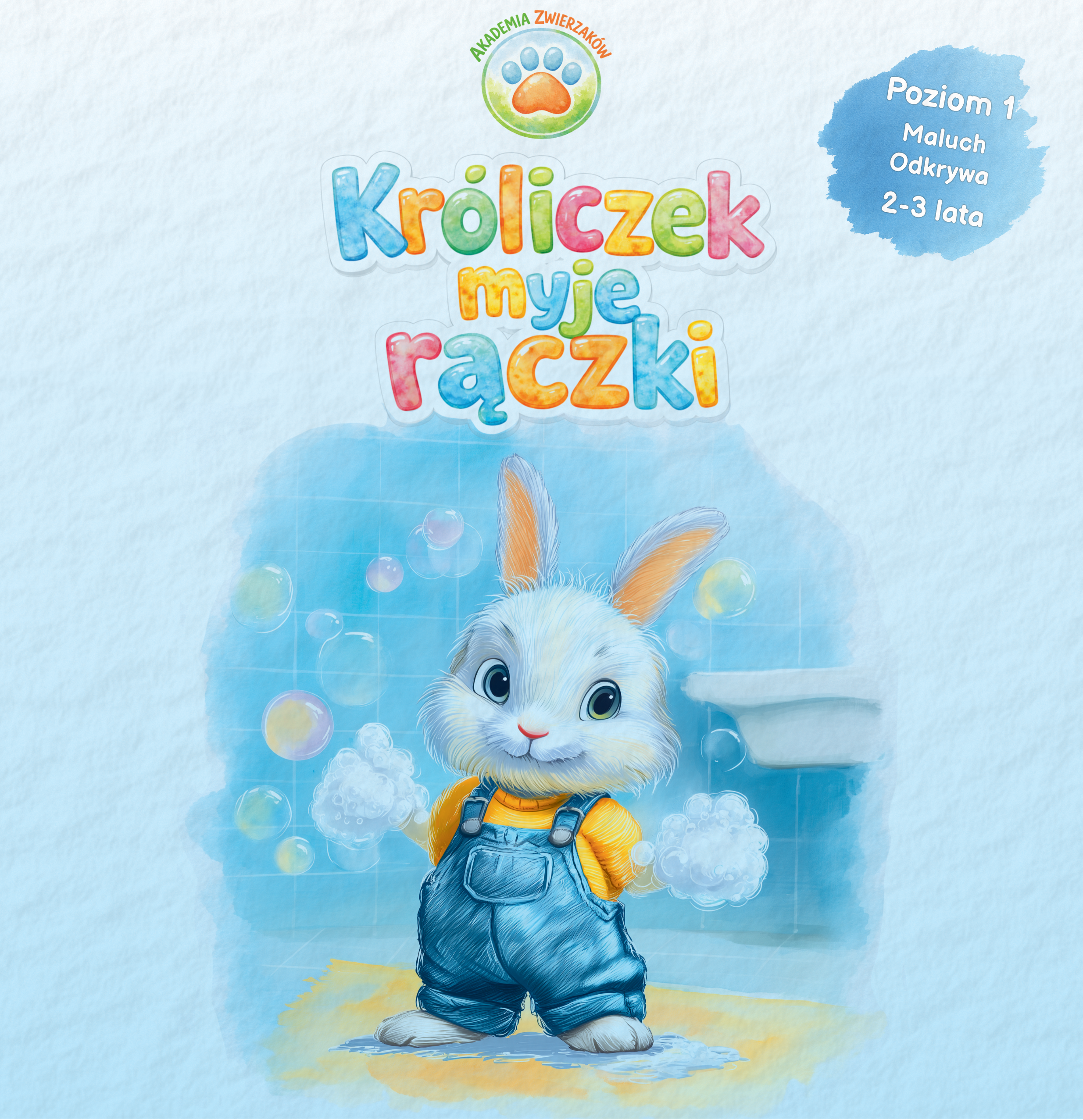 Okładka: Króliczek myje rączki